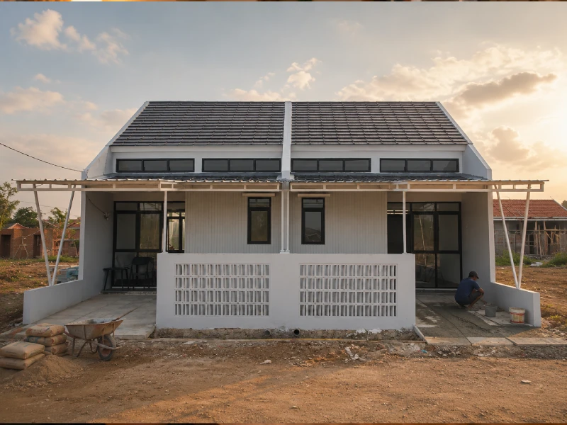 Kondisi pembangunan unit inden perumahan di Bekasi yang perlu diverifikasi calon pembeli rumah pertama