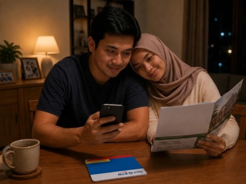 Pasangan muda keluarga karyawan berhasil memperbaiki profil finansial untuk lolos BI checking